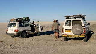 Makgadikgadi. The largest salt-flats on Earth. Mike Main and Andrew St Pierre White