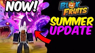 New Summer Update IN 6 HOURS! Trailer   Venom Rework in Blox Fruits Update