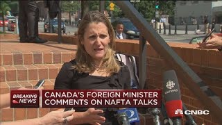 Canada Foreign Minister: We continue to be optimistic