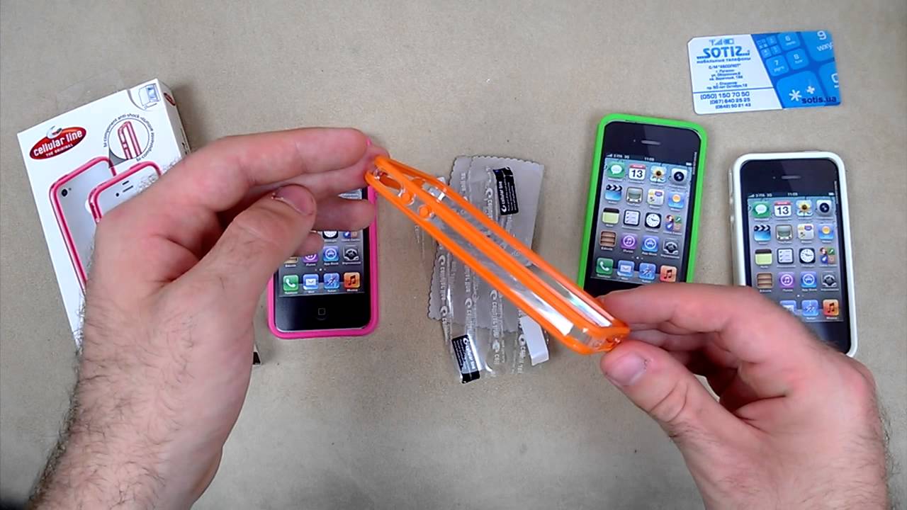 Cellular line iphone bumper