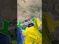 Most Popular Cars in India’s Neighbor Countries! 🌏🚘 #MapAnimation #GeographyShorts #PopularCars