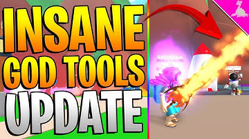 ROBLOX MINING SIMULATOR - NEW GOD TOOLS UPDATE! *100 MILLION UPDATE*