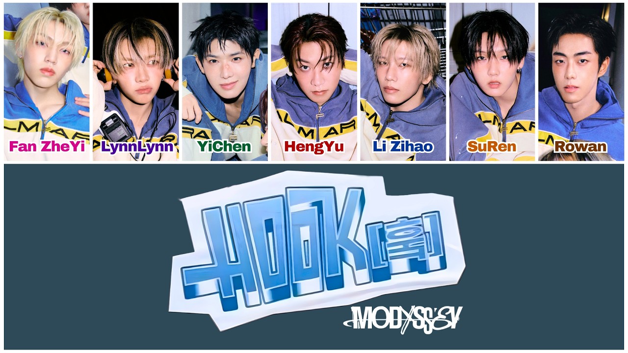 MODYSSEY　 イチェン　Star　APPLE　 桜　HOOK MODYSSEY (모디세이) - HOOK(훜) [HAN|ROM|ENG Color Coded Lyrics