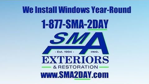 We install windows & doors year-round - SMA Maple Grove MN
