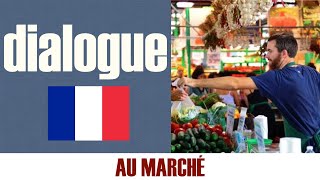 podcastfrancaisfacile Au marché dialogue FLE