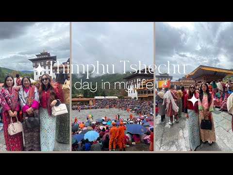 THIMPHU TSHECHU 2025 For The Fist Time Over 30k People Crowded Vlog With Udenbaby Thimphutshechu 