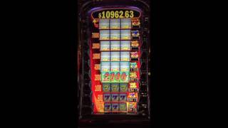 Max Bet Double Jackpot 7's Slot Machine Ladder Bonus NICE WIN!!