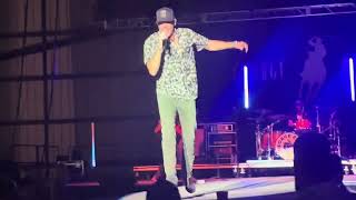 George Birge singing a medley of Keith Urban and Billy Currington 
