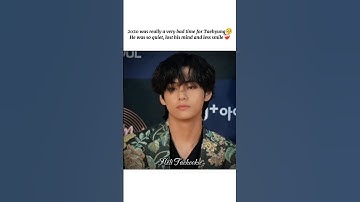 2020 was really a very bad time for him 🥺❤‍🩹 #kimtaehyung #bts