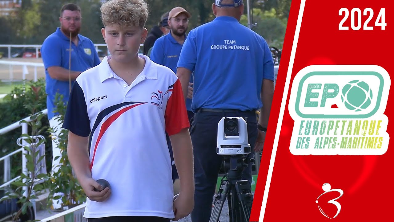 Miniature : 32e GBETABLE vs SEIGNOURET : Europétanque triplette des Alpes-Maritimes à Cagnes-sur-Mer 2024