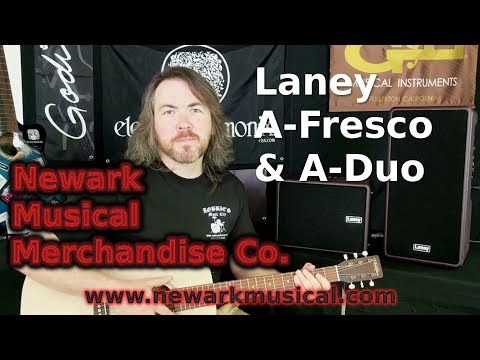 Laney A-Fresco and A-Duo Acoustic Guitar Amps