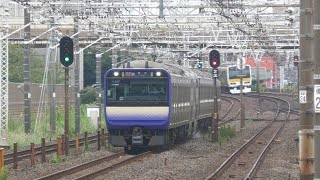 【ちょっと短め基本編成11両】総武快速線 E235系1000番台（F-07編成） 西船橋駅を通過