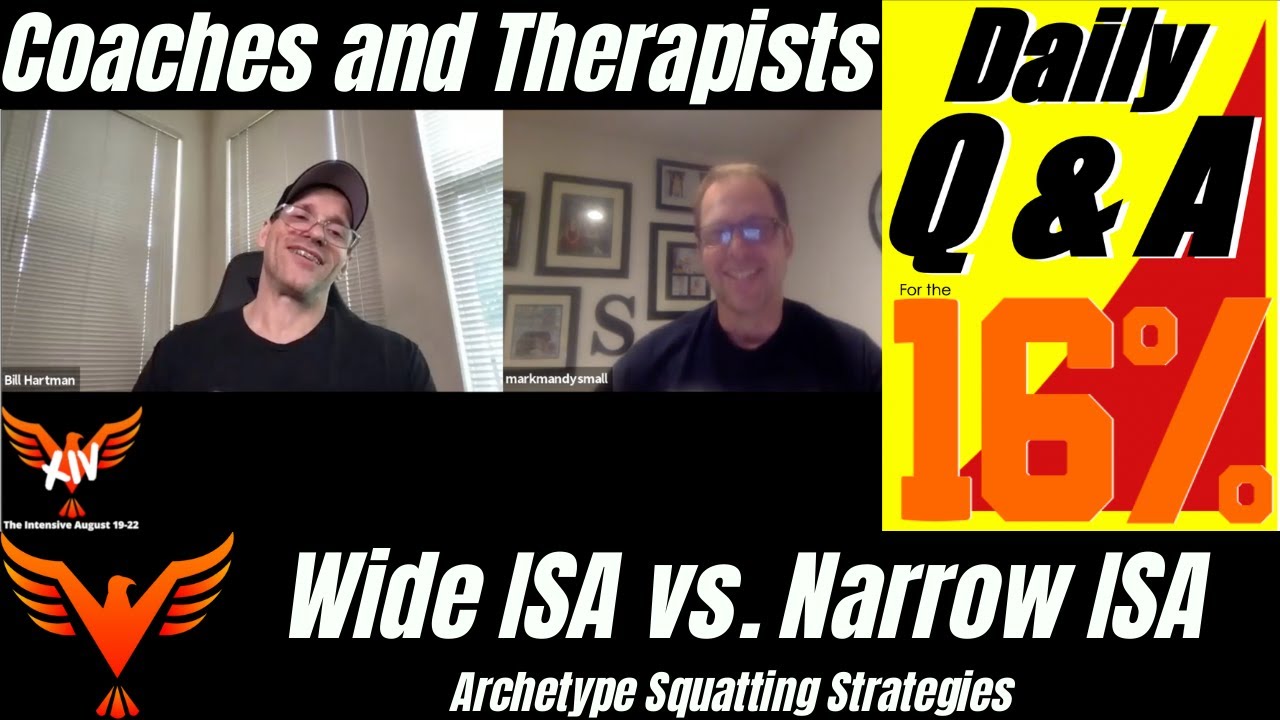 Wide vs. Narrow ISA Archetype Squatting Strategies - BillHartmanPT.com Q&A for The 16%