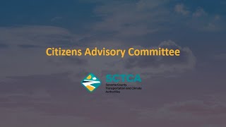 SCTCA Citizens Advisory Committee - 11.24.2025