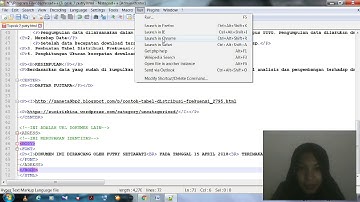 cara membuat web menggunakan notepad c++ ||putrysetiawati23