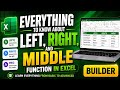 Everything To Know About LEFT RIGHT MID in EXCEL| LEFT, RIGHT MID फ़ंक्शन के बारे में सब कुछ जानें