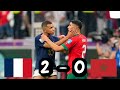 Rsum france 2  0 maroc  demifinale coupe du monde 2022