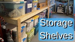 How to Make Storage Shelves