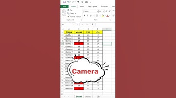 How to Use the Camera Tool in Excel | Excel Tips & Tricks