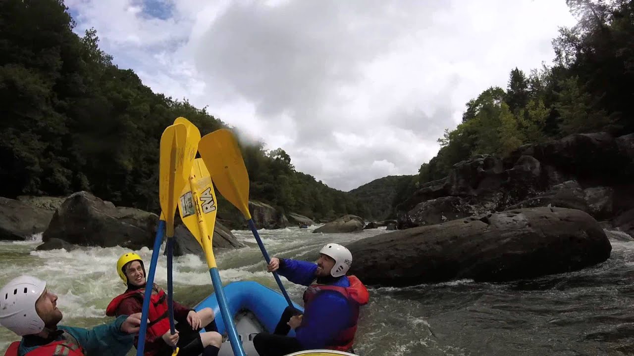 Tumble Home/ 4th Drop of Lost Paddle on The Upper Gauley @ 2800 CFS