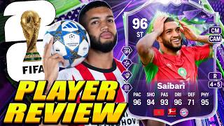 THE MOROCCAN MONSTER! 🇲🇦🔥💪 96 FOF Phenoms Saibari Review! 96 Phenoms Ismael Saibari Player Review!