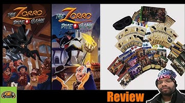 The Zorro Dice Game & Heroes & Villains Expansion Review