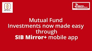 Mutual Fund Investments now made easy through SIB Mirror + mobile app screenshot 3