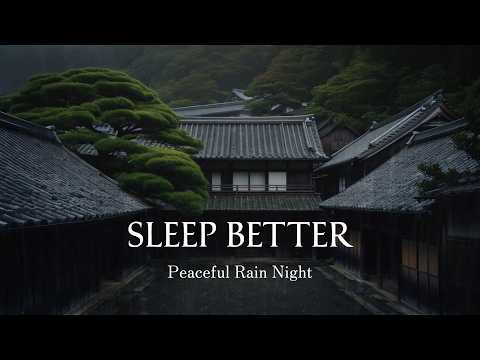 스트레스를 내려놓고 깊게 잠드세요 🌿 Traditional Japanese Rain Ambience