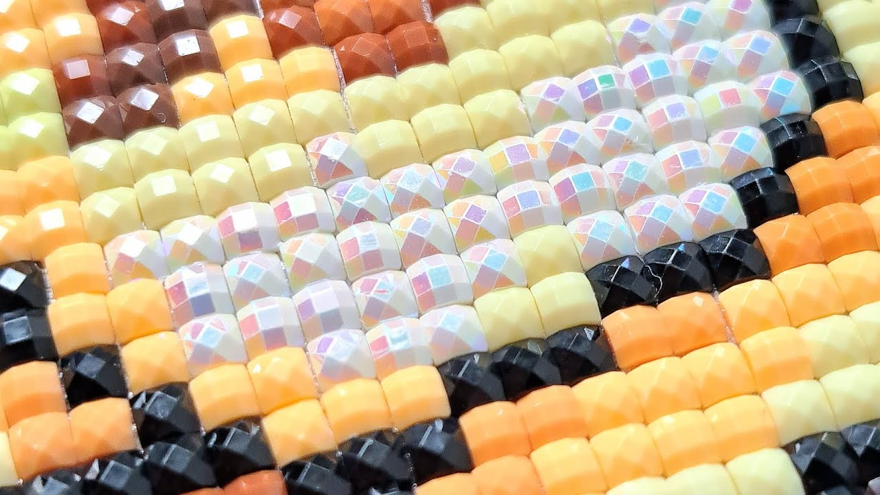 Extremely Satisfying ASMR Diamond Painting Compilation- Real Time - No Talking