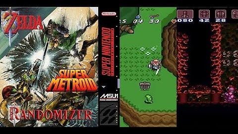 Super Metroid + A Link To The Past Crossover Randomizer [SNES MSU-1 Hack].