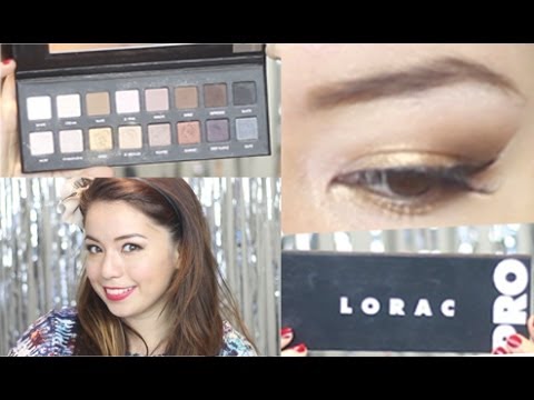 Ariana Grande Makeup Tutorial Featuring Lorac Pro Palette Youtube