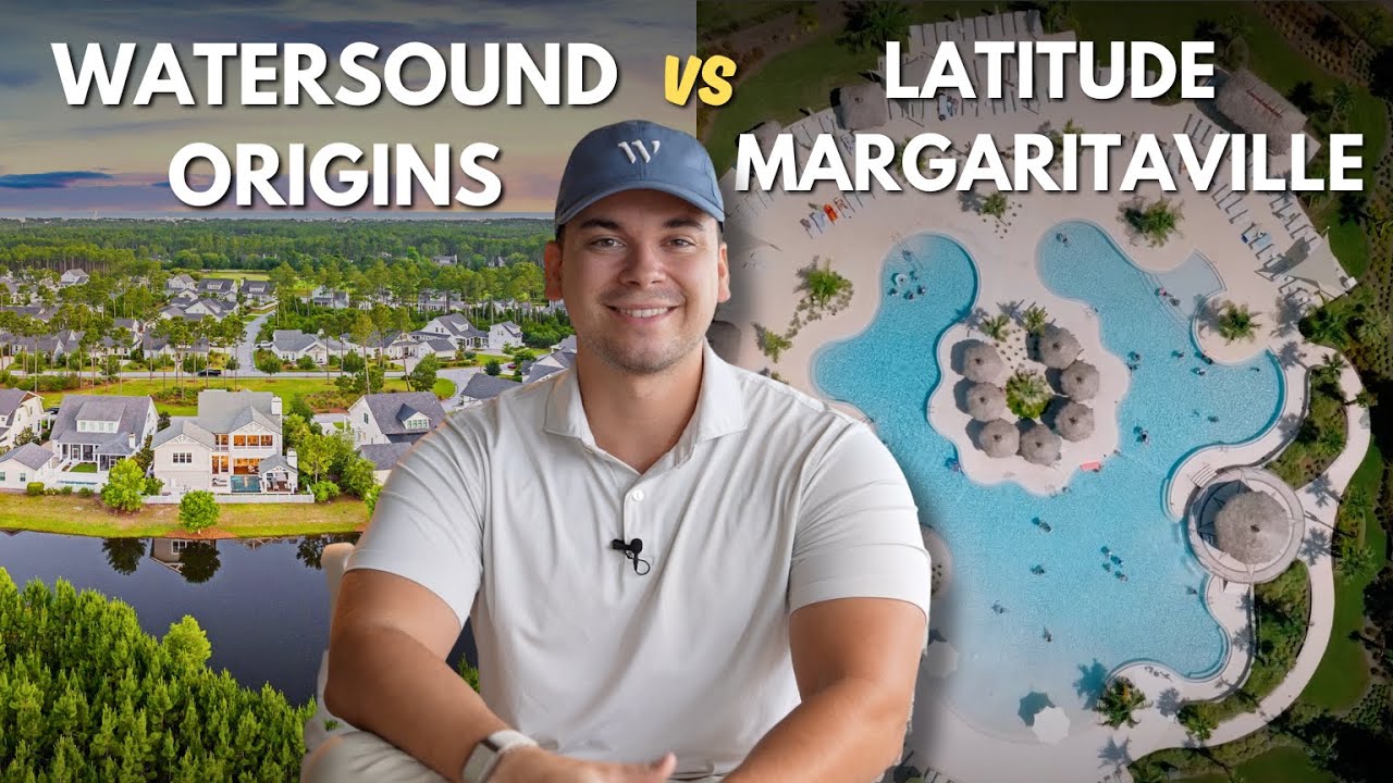 Watersound Origins vs Latitude Margaritaville Watersound | Which Community Fits Your Lifestyle?