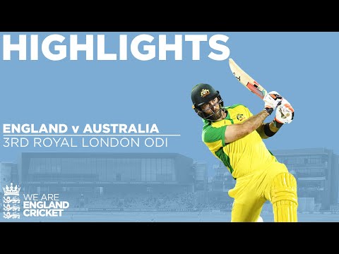 England v Australia - Highlights | Maxwell Hits Stunning Century | 3rd Royal London ODI 2020