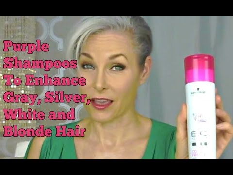 Purple Shampoo Recommendations to Enhance Gray, Silver ...