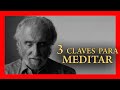 Ramiro Calle | MEDITACIÓN: las 3 claves para meditar (Pranayama, Pratyajara y Nirmana Kala)