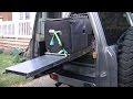 HavaCrack: at Making a 4WD Fridge Slide Storage