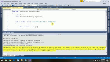 Code First Approach In ASP.NET MVC