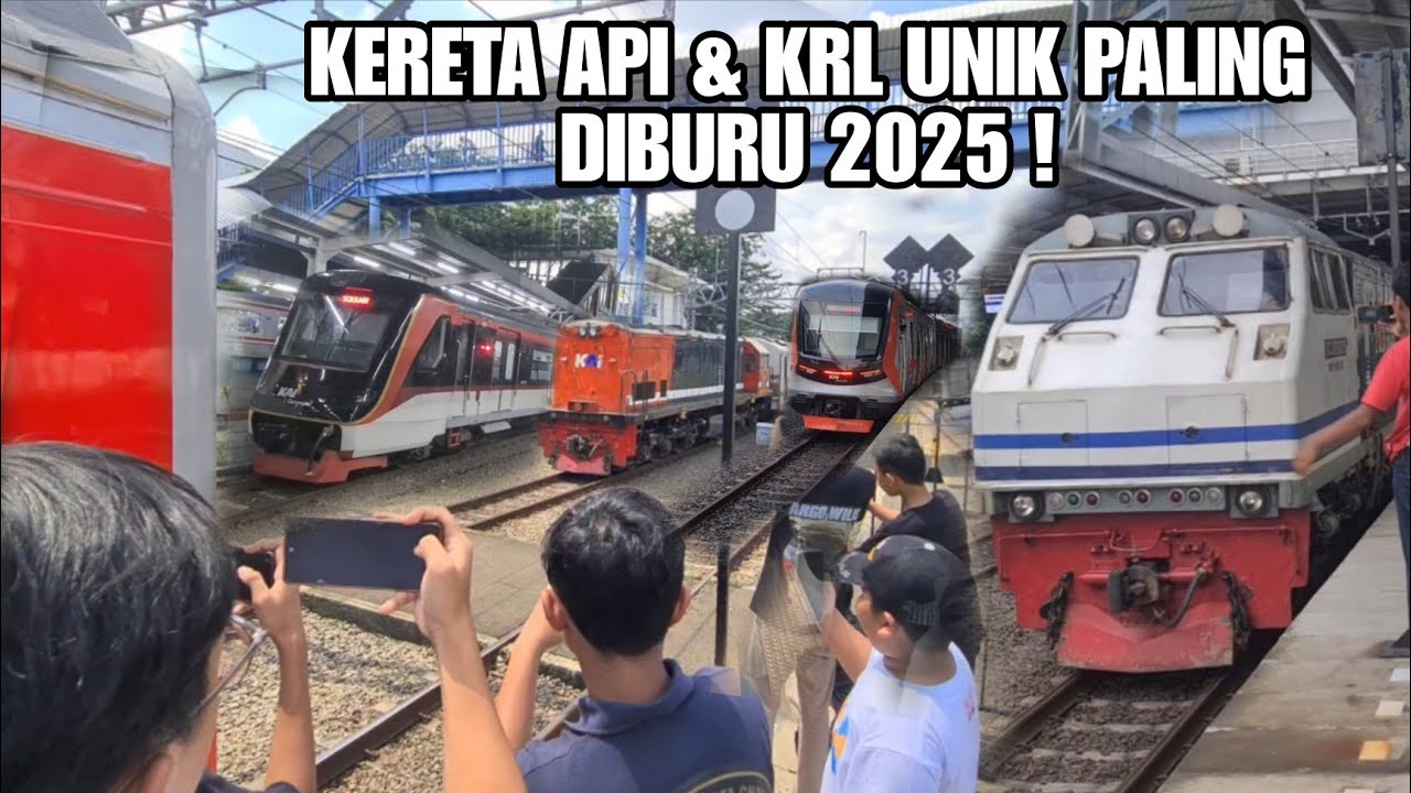 KUMPULAN KERETA HITS UNIK & KRL BARU CHINA Desember 2025 ! KERETA LOKO ...