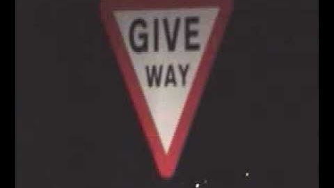 Highway Code -UK Road signs for driving test theory exam  pt1