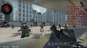 CSGO Aim Botz 100 Kills Record in 55s