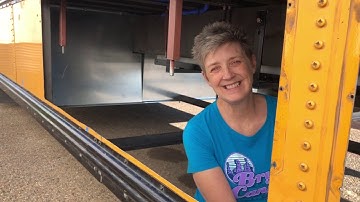 Building Under Bay Storage - Part 1 - Vlog 97 School Bus Conversion