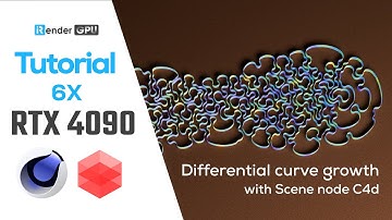 How to Create Differential Curve Growth with Scene Node in Cinema 4D? | iRender Render Farm