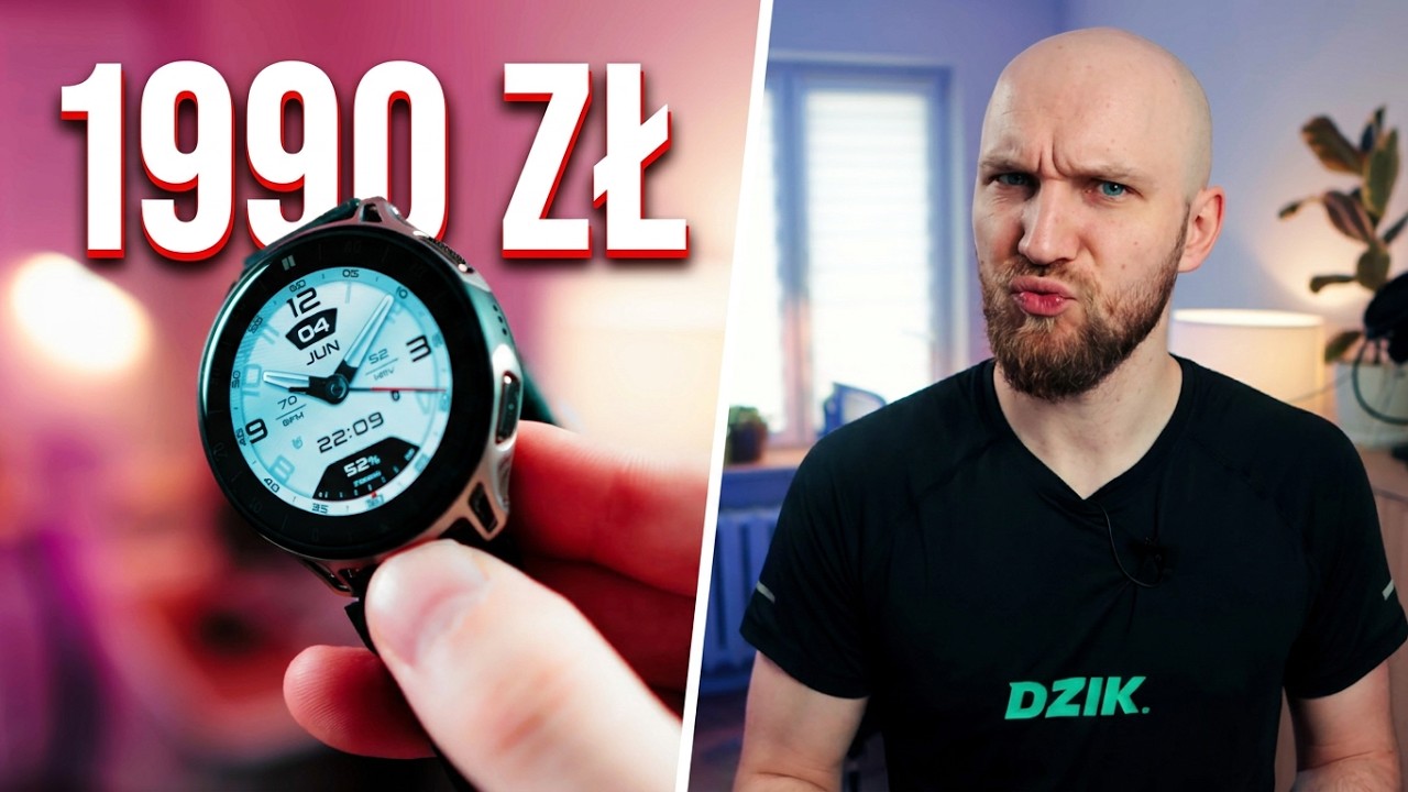 Amazfit Cheetah 2 Pro - zegarek dla biegaczy czy przepłacony sprzęt? 🏃 RECENZJA