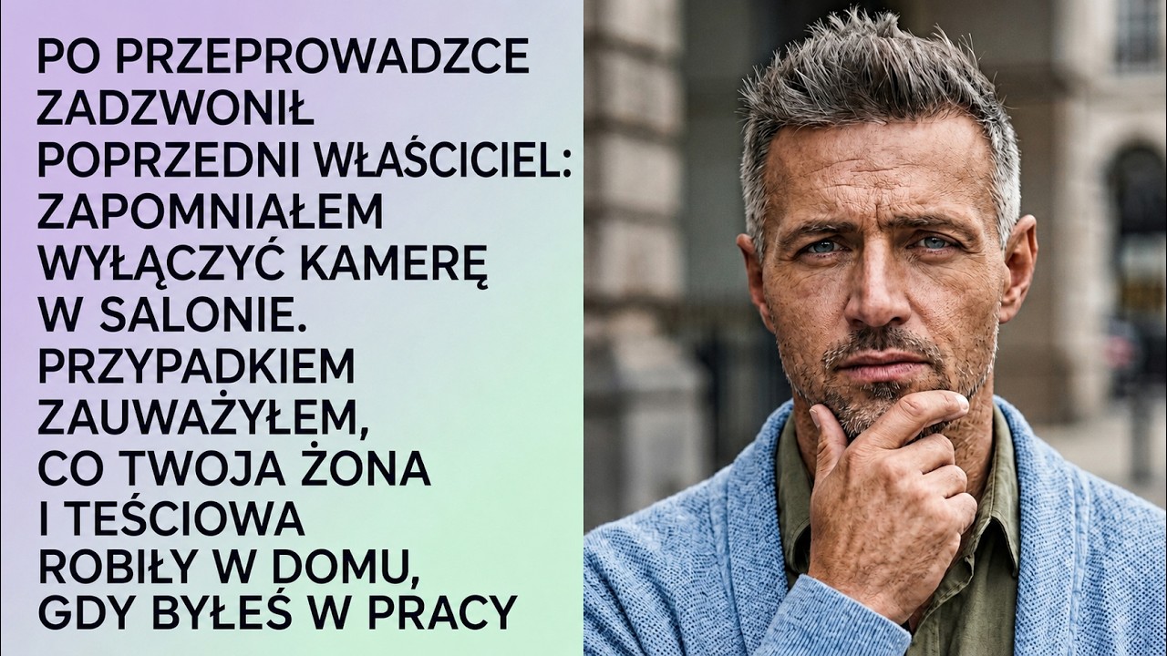 „Przecież on mi ufa. Za bardzo mi ufa” – usłyszałem głos mojej żony na nagraniu z ukrytej kamery, którą znalazłem w suficie naszego nowego domu. Siedziałem u obcego mężczyzny, byłego właściciela,...