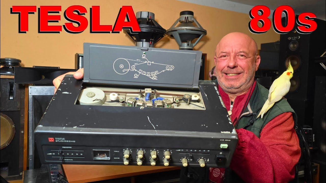 80s Vintage TESLA STUDIOECHO - Professional TAPE ECHO - Vintage Budget Audio For Sale
