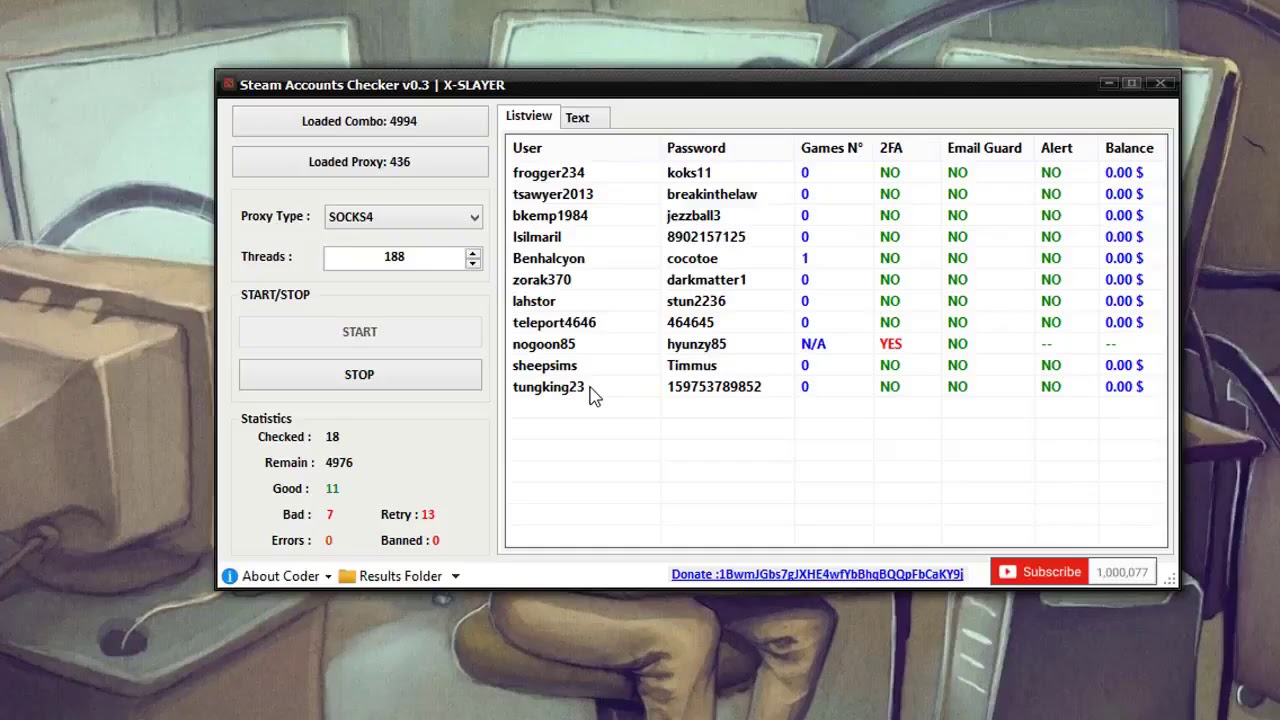 Steam brute checker фото 2