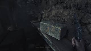 Amnesia The Bunker - open the Door with a Stone ,gameplay (xbox series x)