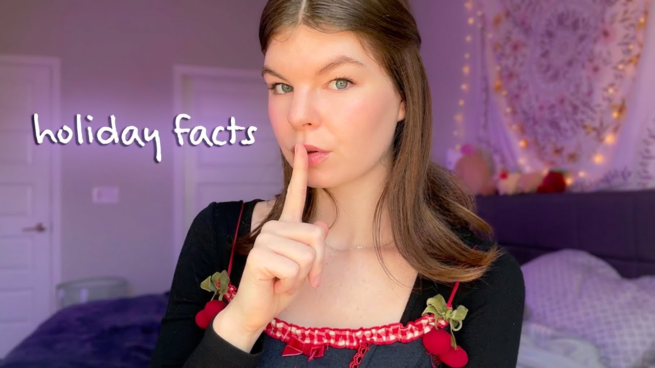 50+ christmas facts you’ve never heard 🎄 | whispered ASMR