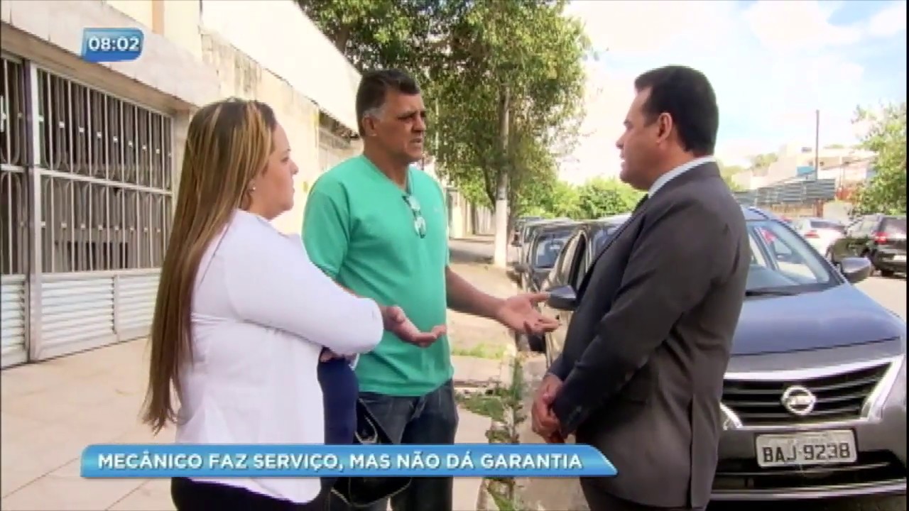 Xerife do Consumidor: mecânico faz serviço e não dá garantia