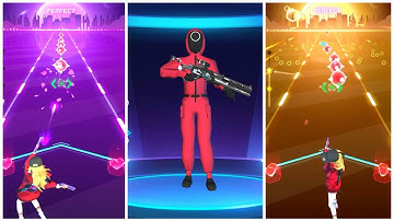 Dancing Bullet EDM - All Levels Gameplay Walkthrough android,ios